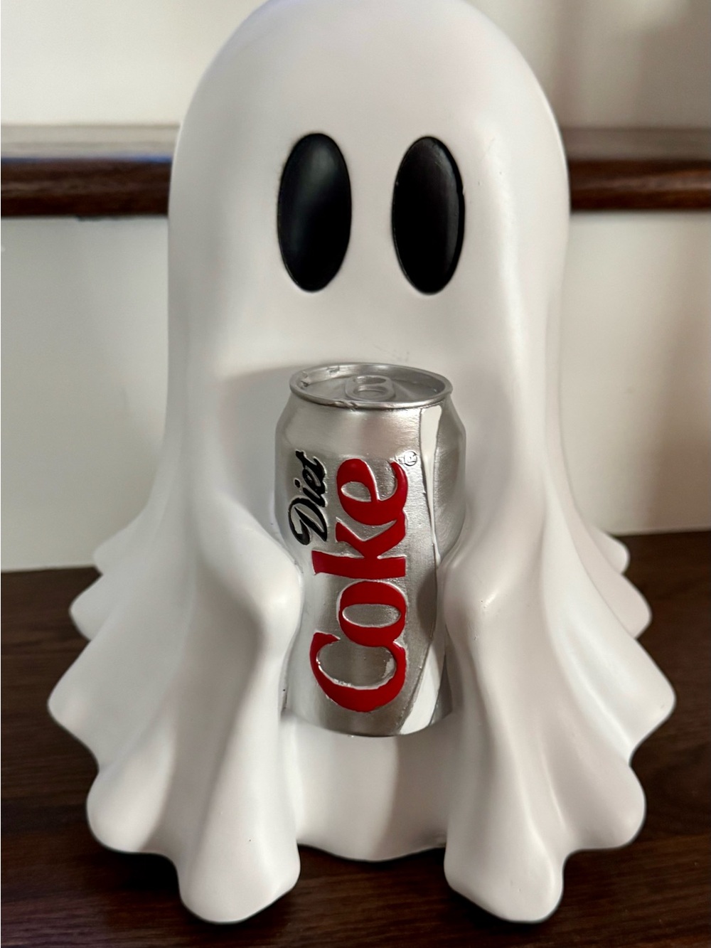 Viral Diet Coke Ghost DrinkWhite- Halloween Décor